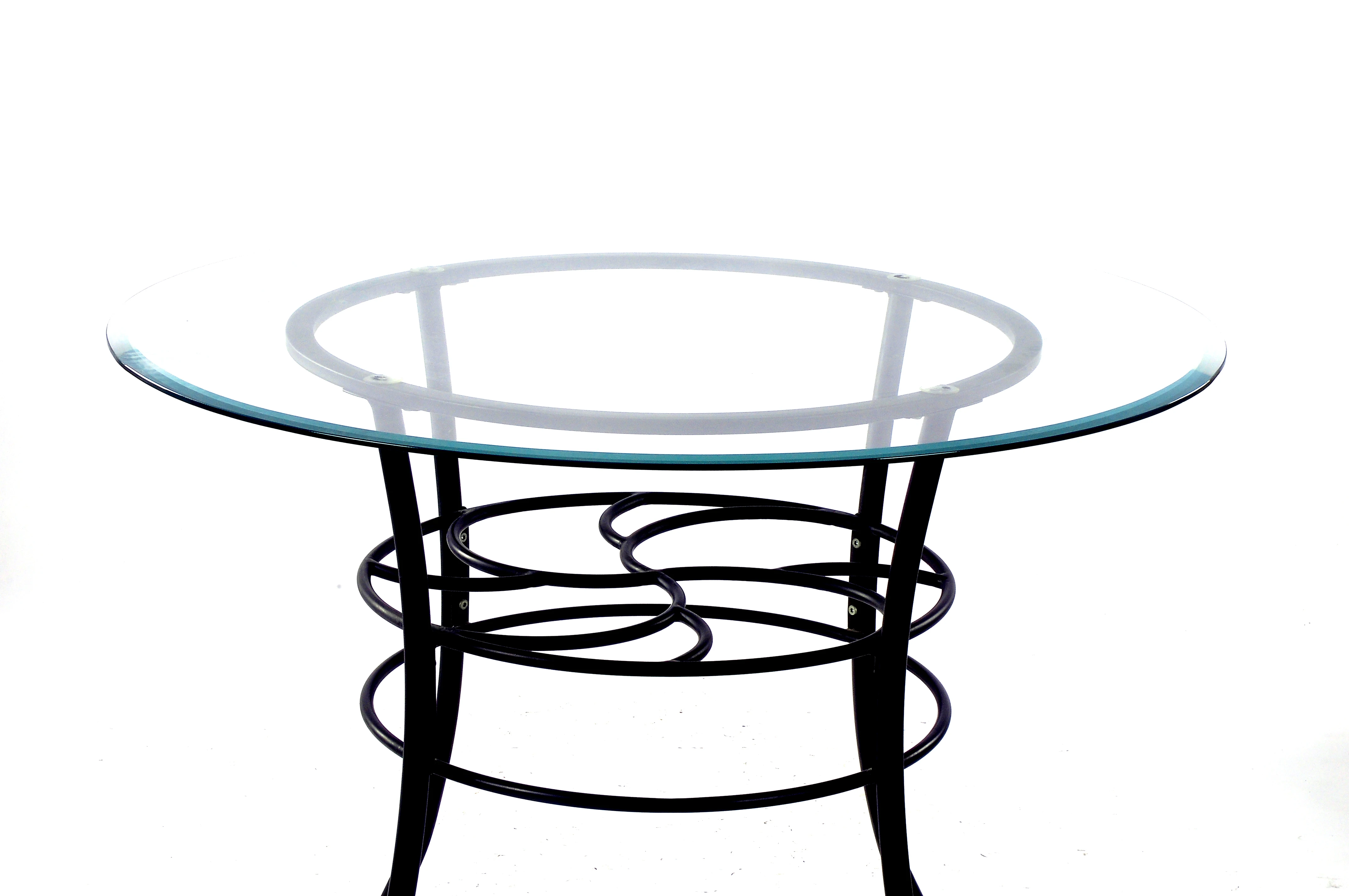 
2019 popular metal modern dining table set room furniture 