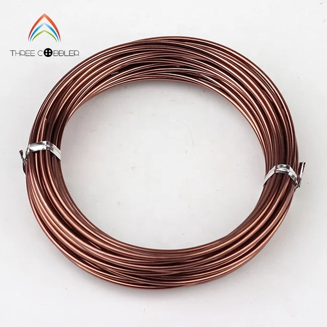 

1kg per roll Brown color Metal Material and Trees Plant Type anodized aluminum bonsai wire