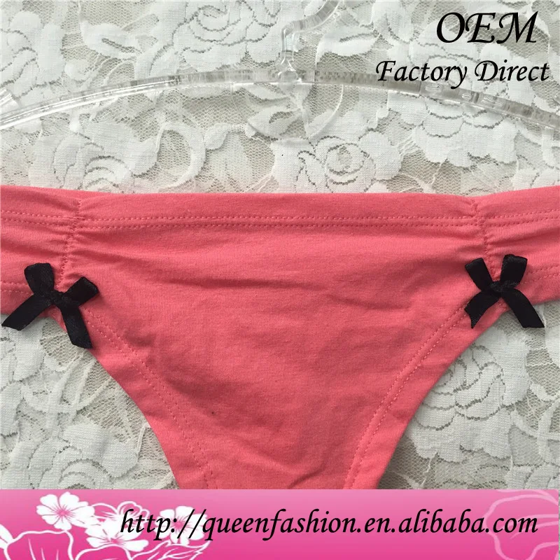 
High quality cheap price knickers cotton g string panties unisex thongs sexy short panty 