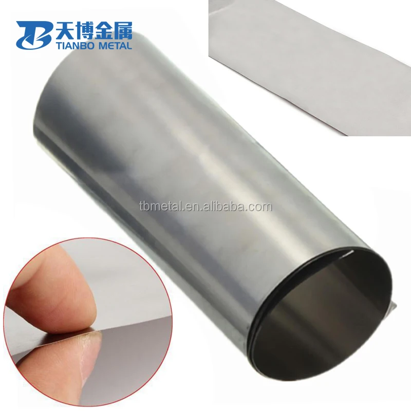ASTM B760 wolfram tungsten foil