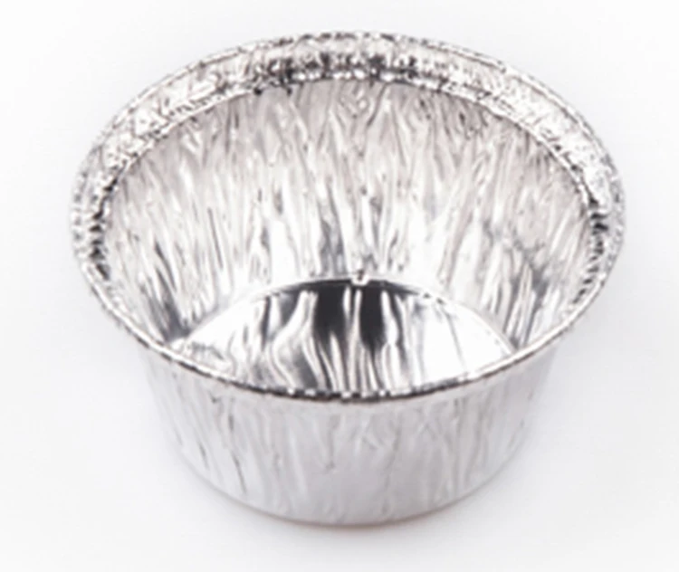 Hot Sale Household Disposable 40ml Small Aluminum Foil Pudding Cup