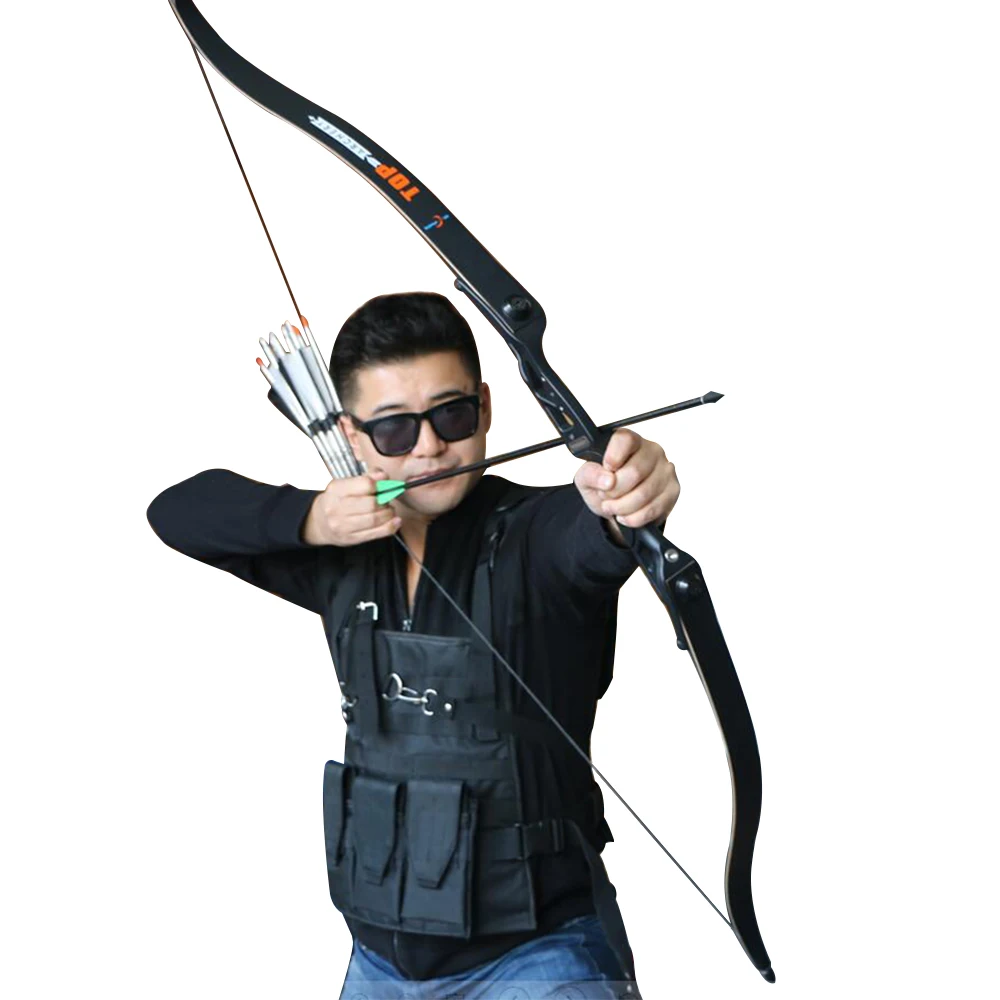 

TopArchery takedown archery recurve bow hunting 30-50 lbs for outdoor sports