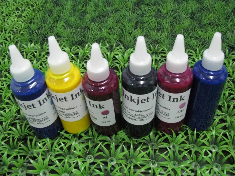 Art Paper Pigment Ink For Epson1390 Inkjet Printer With 6 Colors Buy