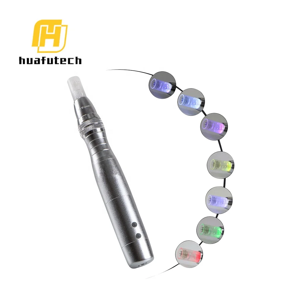 

Huafu Led Nano Photon Lip/Eyelash/Facial RECHARGEABLE Microneedle Derma Pen
