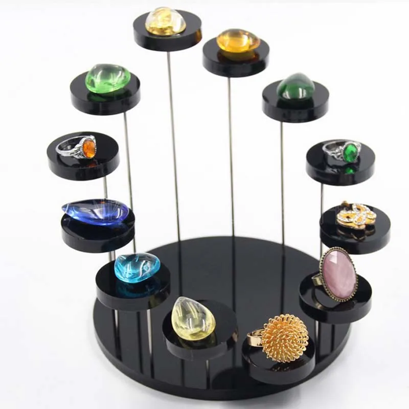 

Acrylic Jewelry Organizer Jewelry Display Stand Clear 3 or 12 Tray Acrylic Earring Bracelet Necklace Display Stand Shelf