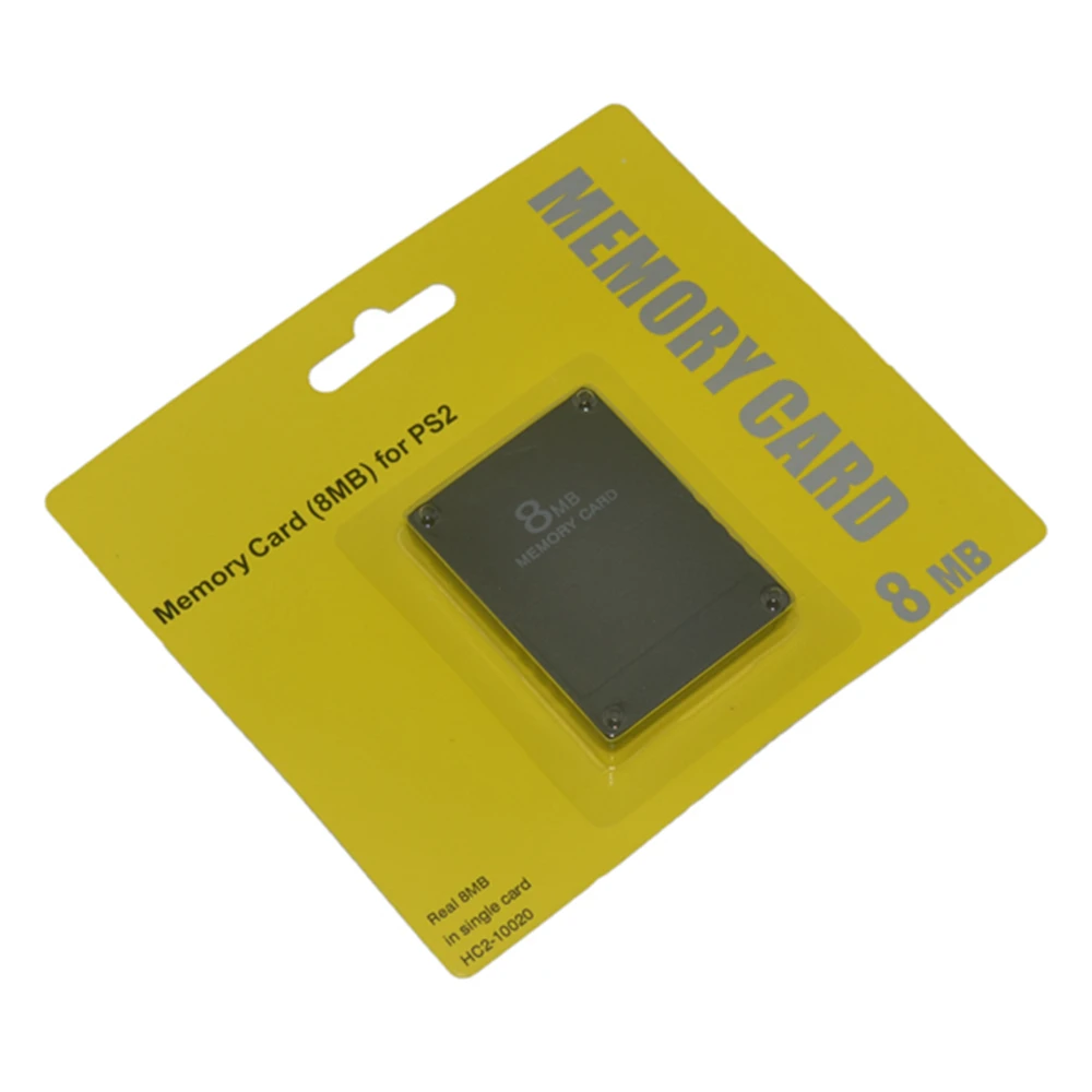 

High Quality 8MB Memory Card For Sony PS2(color box), Black