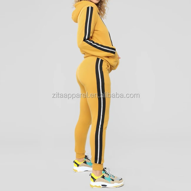 Fashion High Quality Women Tracksuits Streetwear Womens Gym Sports Clothes Custom Tracksuits For