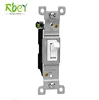 ANSI White Light Switches, Single Pole Electrical Wall Switch