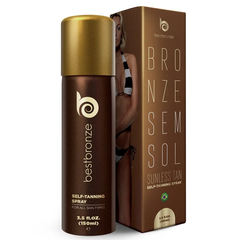 Buy 1 Brazilian Best Seller Self Tanner Best Bronze Self Tan Spray 35 Floz Body And Face