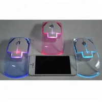 

Gift 2.4G Wireless Transparent Mouse LED Glow Promotion WM6807