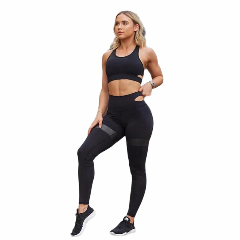 

Custom High Waist Women Active Fitness Wear Set