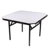 Square fold away office folding table folding high top tables