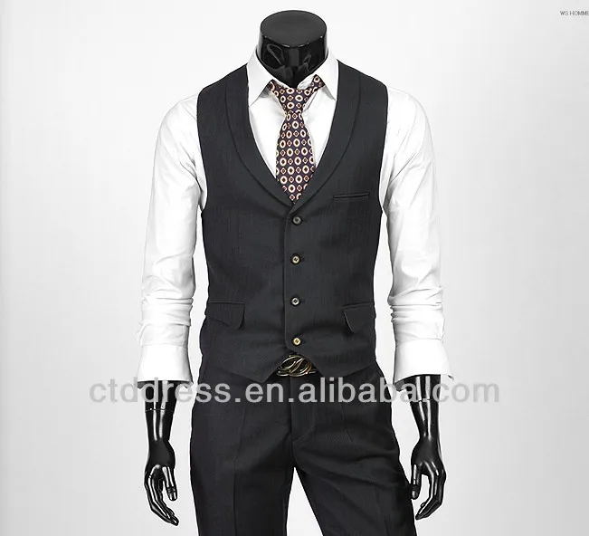 Russian Style Men Formal Black Business Suit - Buy Men Formal Black ...