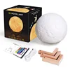 led table night lamp moon shaped light