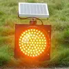 Factory Selling Solar Power Led Warning Light/Traffic Yellow Flashing Light/Solar Driveway Marker Light