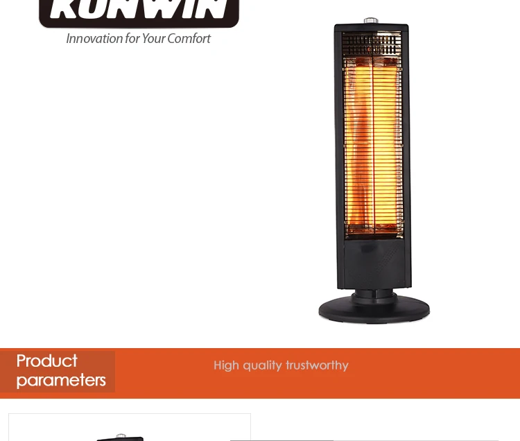 Konwin Halogen Infrared Electric Heater Quartz Carbon Nsb120sl20 Buy
