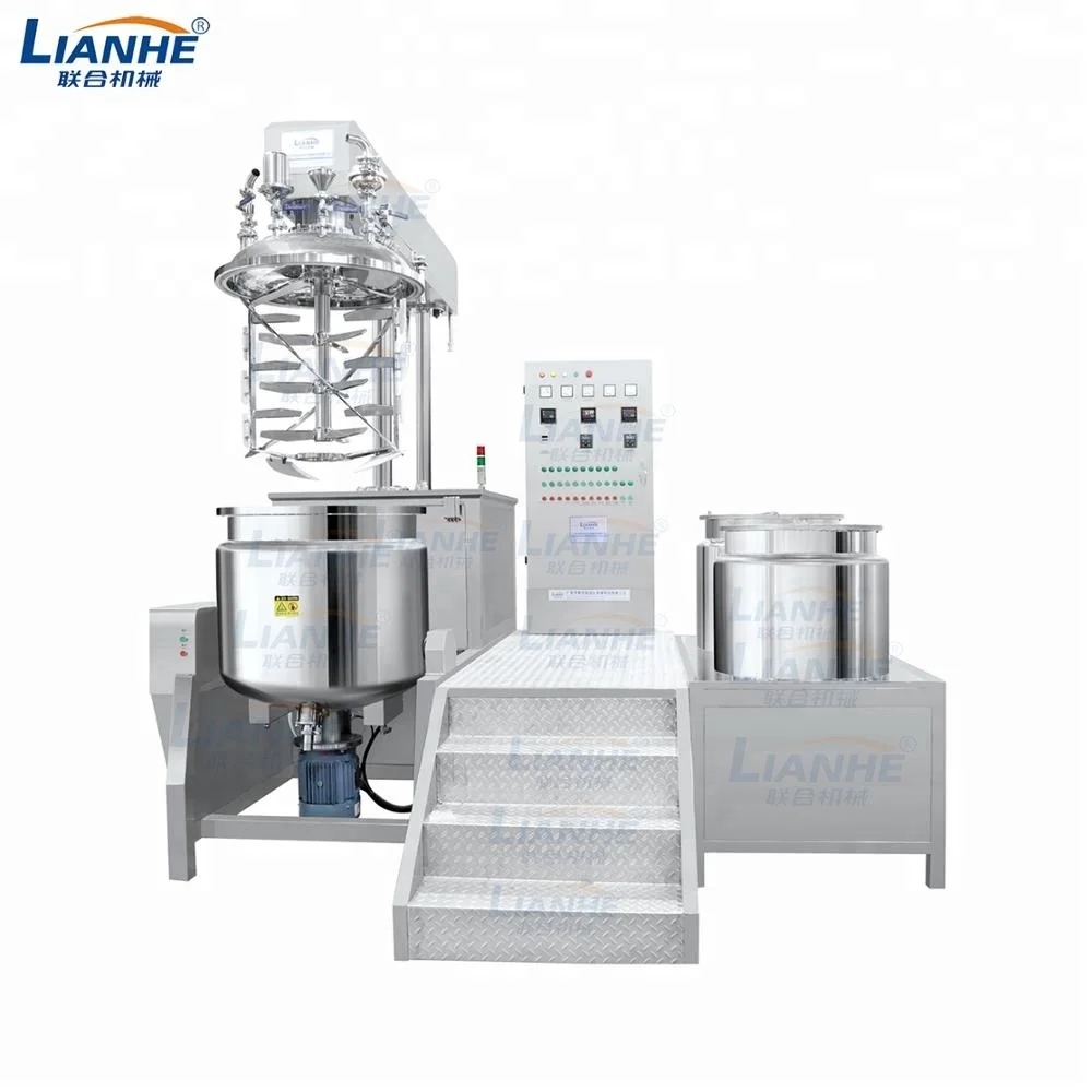 Cosmetic Emulsifier Mixer Body Cream Lotion Machine Homogenizer Tank