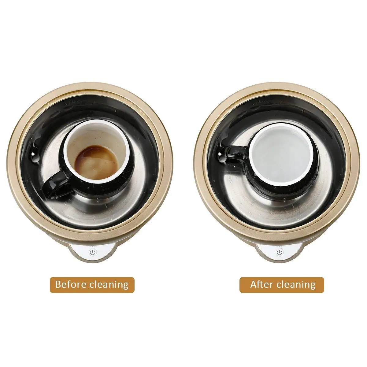 Gt Sonic 1l Automatic Ultra Sonic Glasses Cleaner 35w Mini Ultrasonic