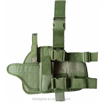 Military Belt Gun Leg Holder - Buy Nylon Waist Clip Gun Bag Camouflage ...