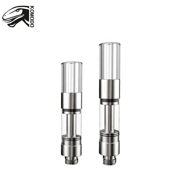 

Closed System Liberty T6-S Atomizer Ceramic Coil Round Tip Press Mouthpiece Vape Cartridge