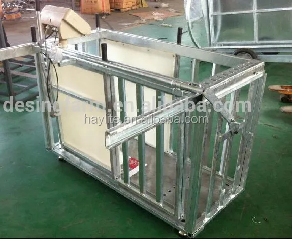 Sheep Goat Weighting Crush Chute Crate Equipment With Scale - Buy Sheep ...