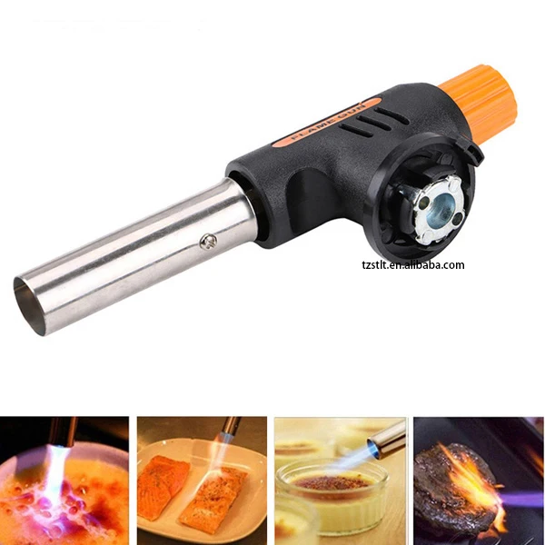 Butane Gas Flame Gun Cartridge Spray Gun Portable Igniter Tool For