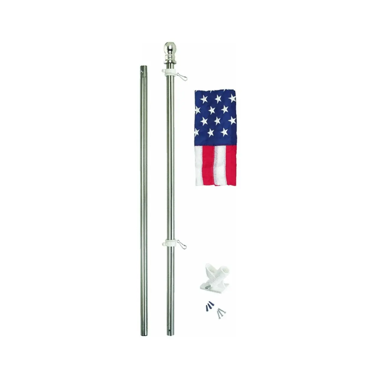 6 foot flag pole color guard