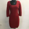 Factory ODM&OEM Fashion Elegant Red One Piece Elastic Sexy Party Bandage Dress For Women