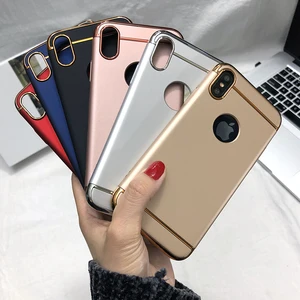 Electroplate Chrome 3 1 Slim Phone Cover iPhone