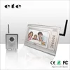 ETE Home Security 2.4G Wireless Video Door Phone Intercom Doorbell Camera with 7"LCD Monitor Access Control
