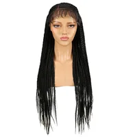 

Noble Synthetic Hair braid Wigs 34 Inch For Black Women Heat Resistant