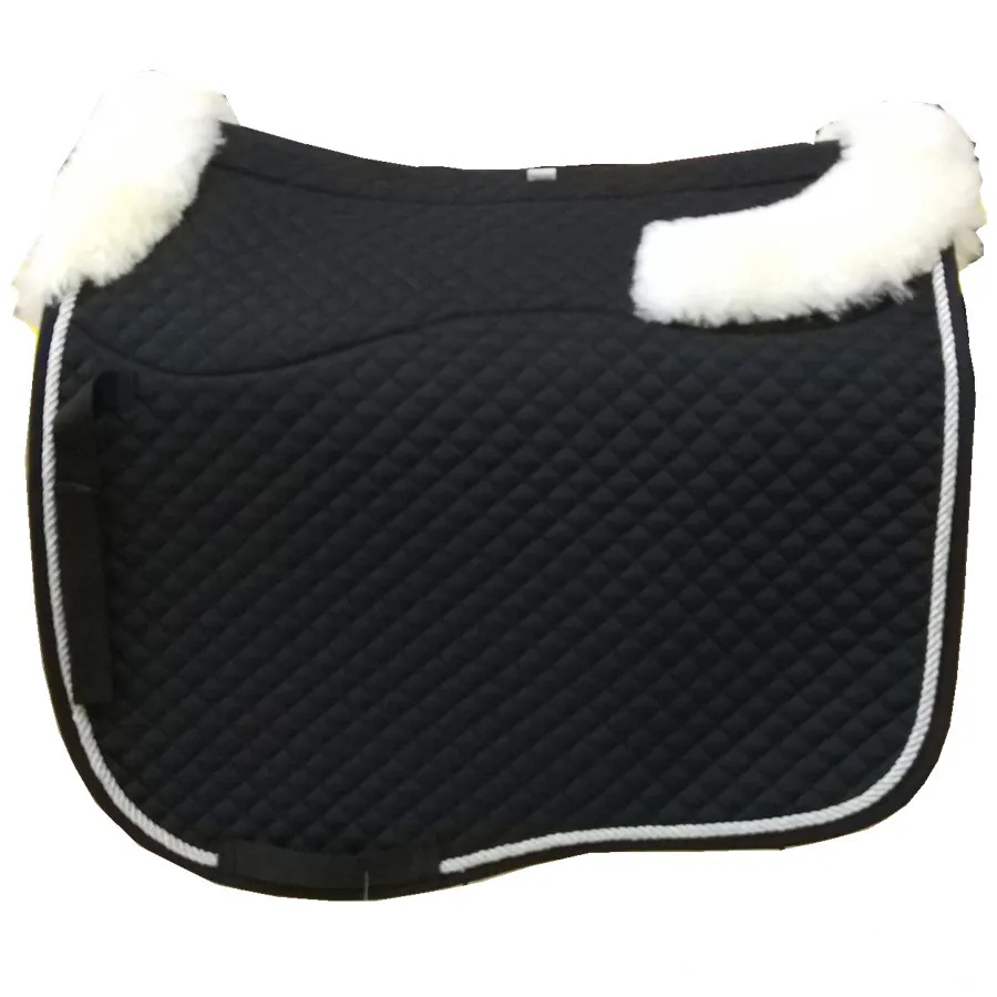 

Custom Equestrian Soft Sheepskin Wool Saddle Pad