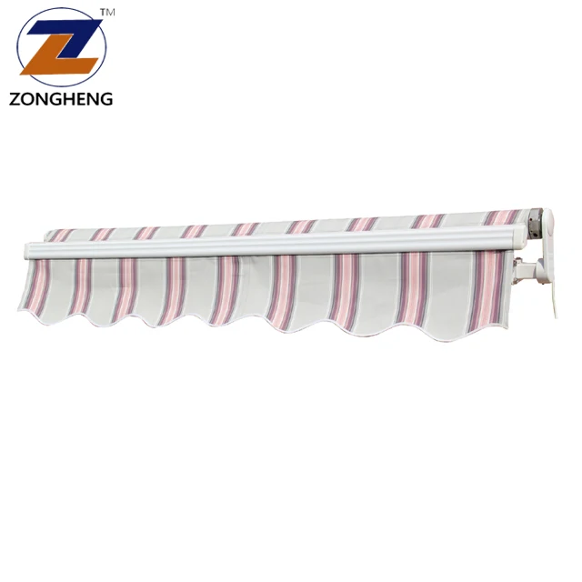 Fireproof fabric outdoor decorative windows caravan motorized door metal balcony electric roof retractable used awnings for sale