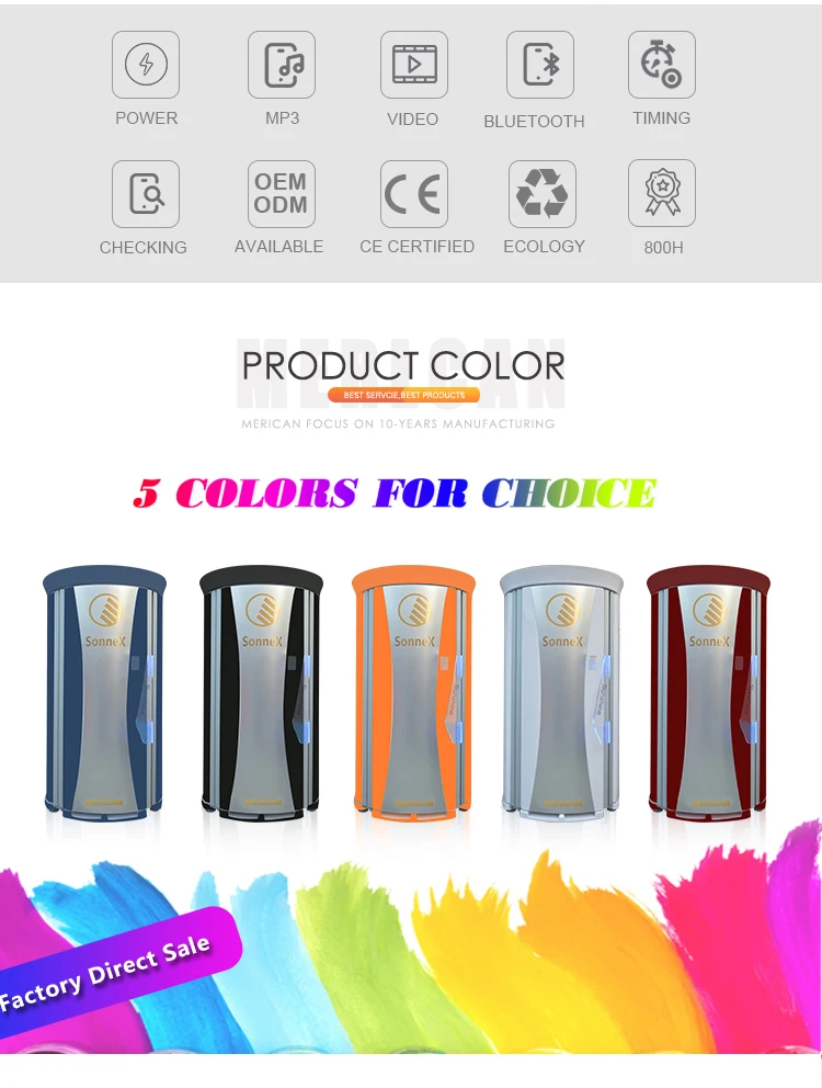 Luxuray tanning bed For Body Tanning