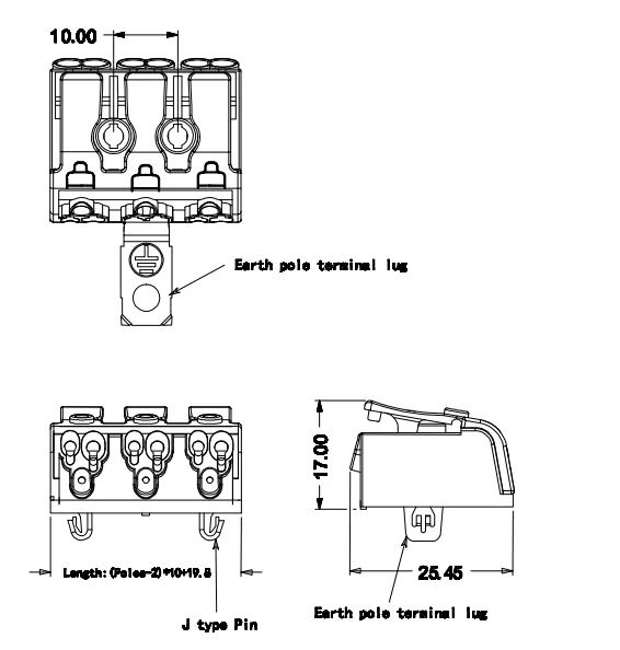 Screwless Terminal Block Push Wire Connector 923 Terminal Block Buy