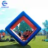 Team Building Equipment Square Inflatable Cube Human Flip It Rolling Interactive Games For Sale