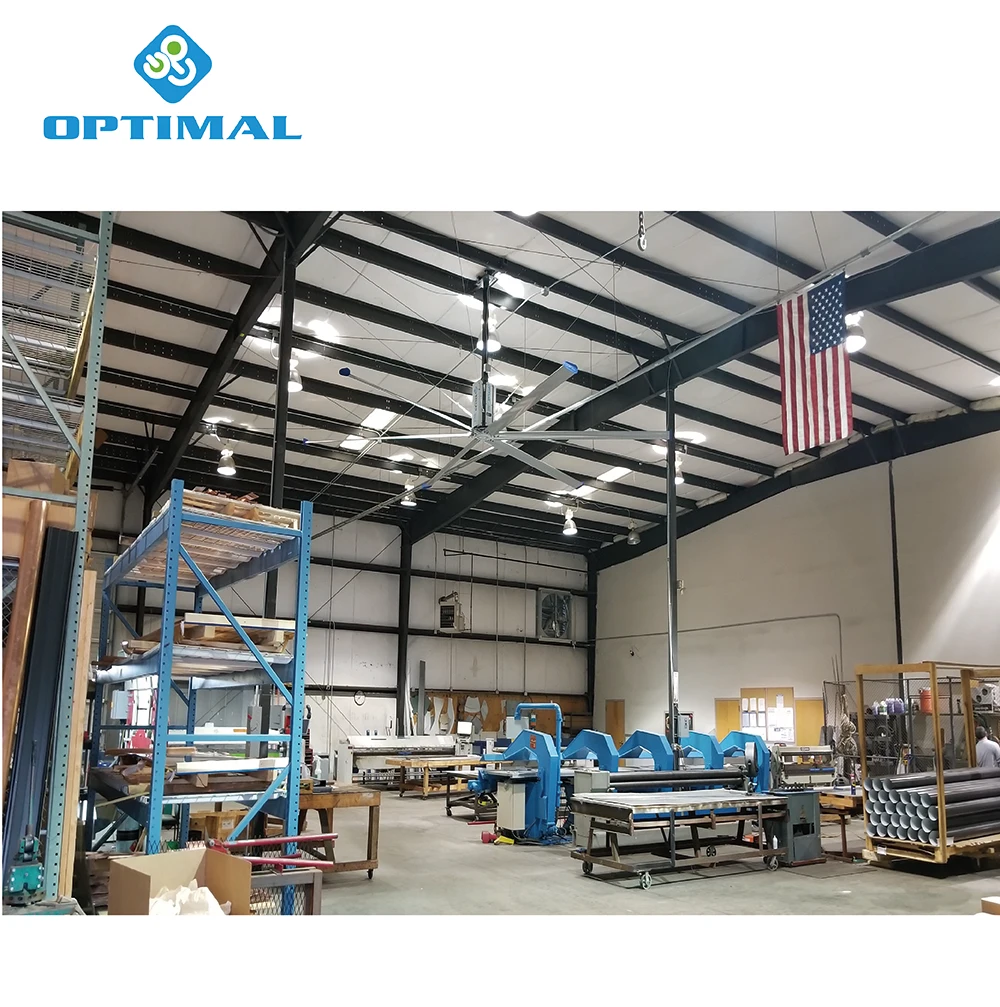 
OPT 24FT(7.3M) HVLS Type big ceiling fan 