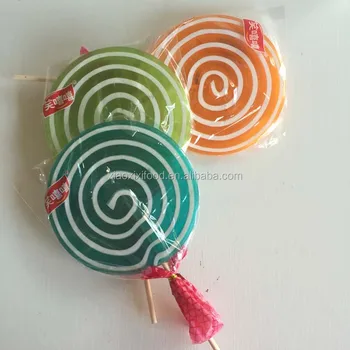 El Yapimi Seker Lolly Akide Sekeri Yesil Limon