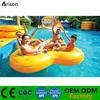 Factory 4-person inflatable water skiing ring inflatable water skiing tube inflatable swimming boat for 4 people