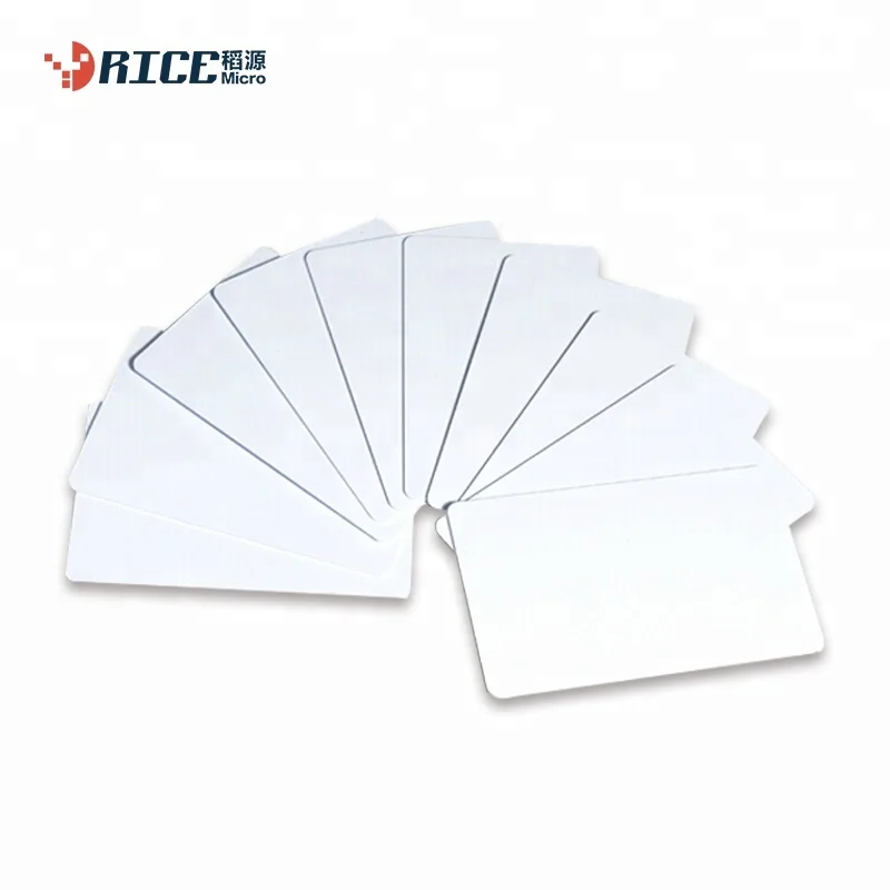 
125khz rewritable card for tk4100 chip with printing serial number blank pvc card 