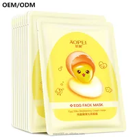 

Egg extract nourishing and smoothing breathable egg face mask