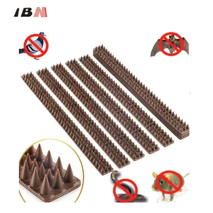 Image of Plastic Bird Repellent Spike Wild Cat Fence Spikes Snake Squirrel Yard Proof Bird Spikes