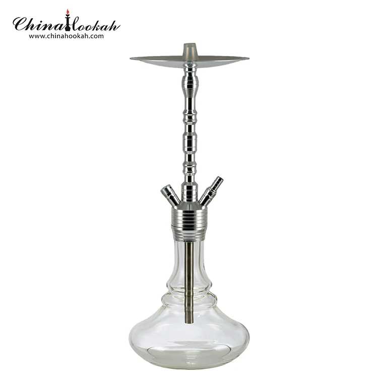 

Low Price Aluminium Flex Hybrid CLICK Hookah, Transparent;clear