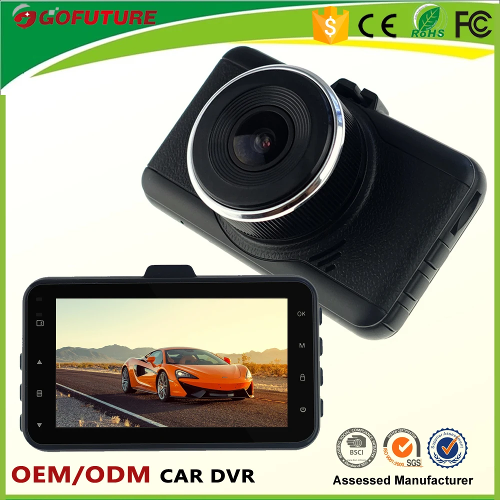 Advanced Driver Assistance System (ADAS) 1296p  cam dash manual car camera Full HD dvr