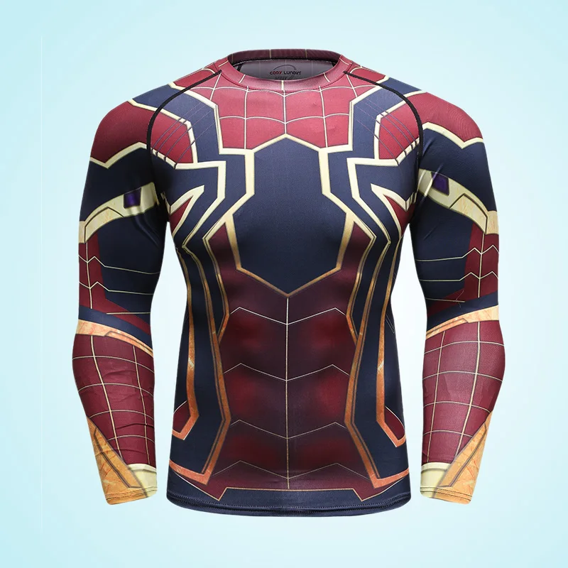 

Wholesale Sports Clothes Spiderman 3D T Shirts For Men