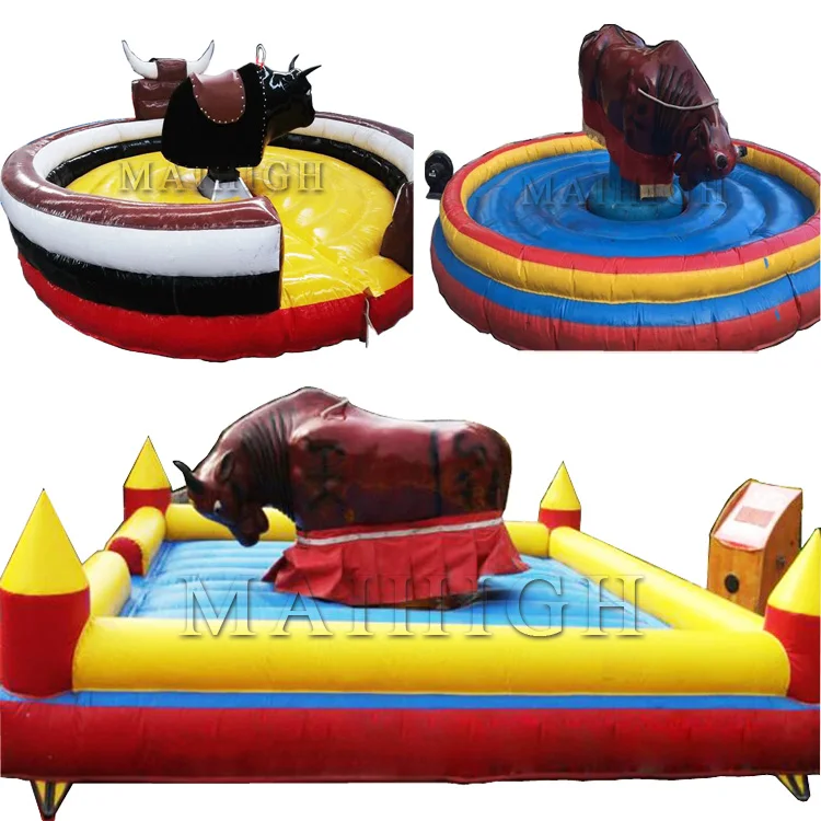 inflatable rodeo bull