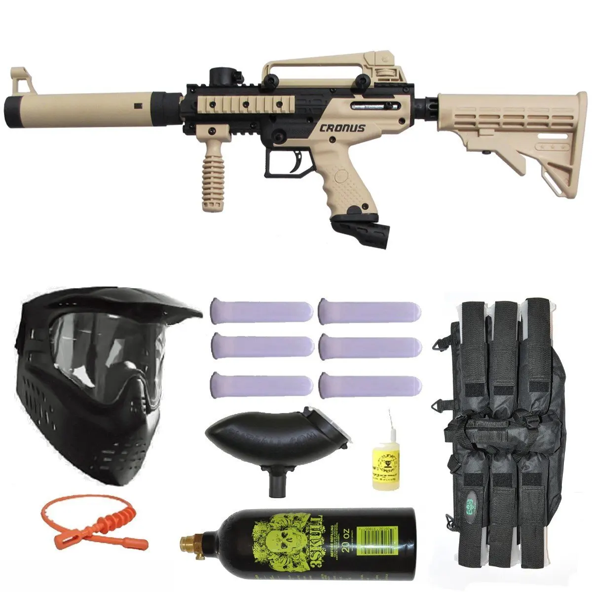 Buy Tippmann Cronus Tactical Paintball Gun Mega Set in Cheap Price on