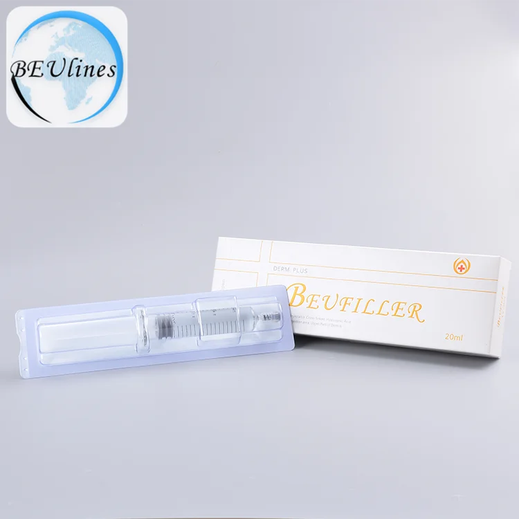 

BEUFILLER disposable syringe factory injector for plastic hyaluronic acid syringe, Transparent