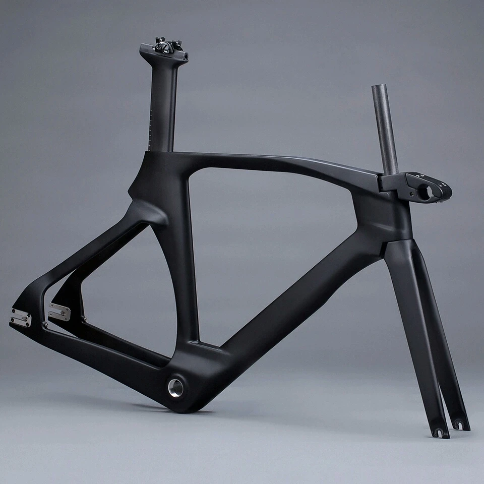 

Hongfu bikes popular 700c carbon aero track frame with BSA bottom bracket fm208