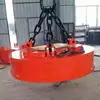 scrap lifter electromagnet lifting crane machinery lifting heavy object